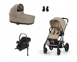 Cybex Balios S Lux Výhodný set 2025 + doplnky Varianta: Almond Beige