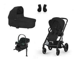 Cybex Balios S Lux Výhodný set 2025 + doplnky Varianta: Moon Black