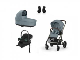 Cybex Balios S Lux Výhodný set 2025 + doplnky Varianta: Stormy Blue
