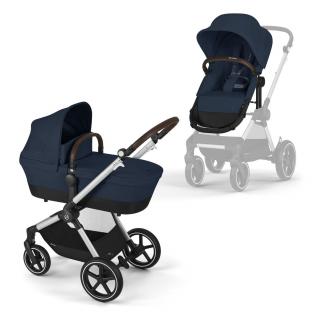 Cybex Kombinovaný kočík EOS Lux Varianta: ocean blue