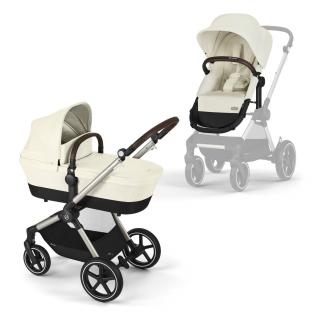 Cybex Kombinovaný kočík EOS Lux Varianta: Seashell Beige