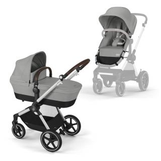 Cybex Kombinovaný kočík EOS Lux Varianta: stone grey