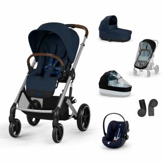 Cybex Kombinovaný kočíky Balios S Lux Set L Varianta: ocean blue