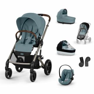 Cybex Kombinovaný kočíky Balios S Lux Set L Varianta: Sky  blue