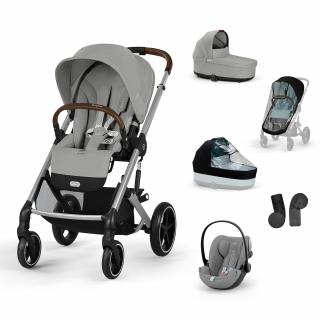 Cybex Kombinovaný kočíky Balios S Lux Set L Varianta: stone grey