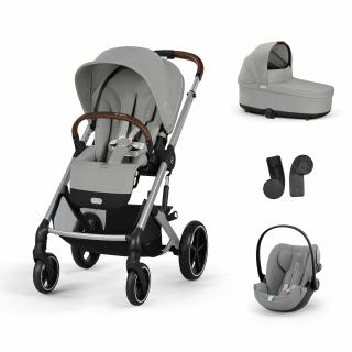 Cybex Kombinovaný kočíky Balios S Lux Set S Varianta: stone grey