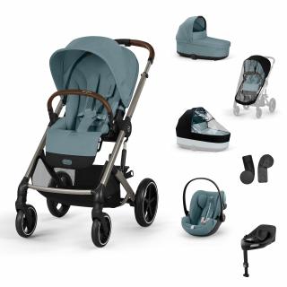 Cybex Kombinovaný kočíky Balios S Lux Set XL Varianta: Sky  blue