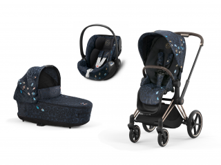 Cybex Priam Kombinovaný kočík Jewels of Nature 3v1 Varianta: Matt Black