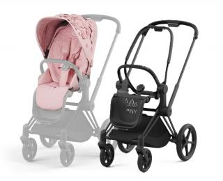Cybex Priam Športový kočík Simply Flowers Light Pink Varianta: s podvozokom MATT BLACK