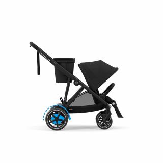 Cybex Športový kočík e-Gazelle S + Fusak Snogga ZDARMA Varianta: Moon Black / Black Frame