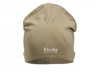 Elodie Details Čiapka bavlnená Beanie Logo Varianta: Warm Sand (0-6 mesiacov)