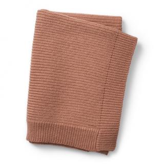 Elodie Details vlnená deka Wool Knitted Blanket Varianta: Faded Rose