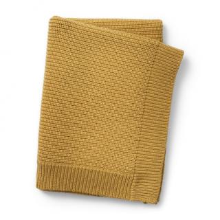 Elodie Details vlnená deka Wool Knitted Blanket Varianta: Gold