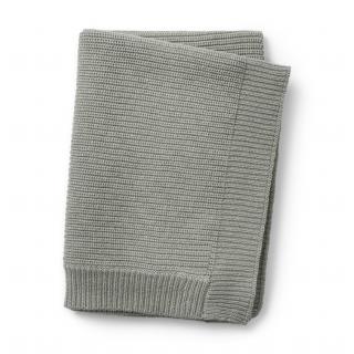 Elodie Details vlnená deka Wool Knitted Blanket Varianta: Mineral Green