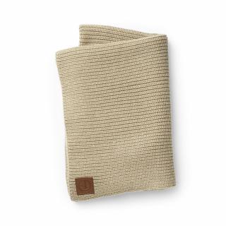 Elodie Details vlnená deka Wool Knitted Blanket Varianta: Pure Khaki