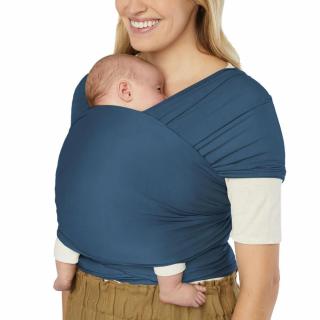 Ergobaby Šatka AURA Sustainably Sourced Knit Baby Wrap Varianta: Twilight Navy