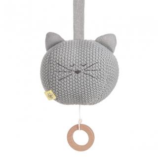 Knitted Musical Little Chums hudobná hračka Varianta: Cat
