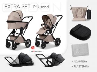 MOON Extra set PIÚ 2025 Varianta: Black chrome / Sand