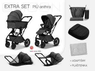 MOON Extra set PIÚ 2025 Varianta: Black matt / Anthra