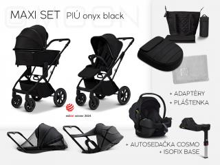 MOON Maxi set PIÚ 2025 Varianta: Black chrome / Onyx black