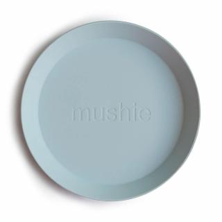 Mushie okrúhly tanier 2 ks Varianta: Powder Blue