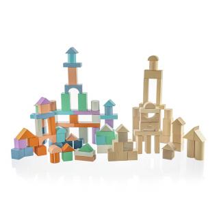 Zopa Drevené kocky set 100ks