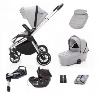 ZOPA Kombinovaný kočík Move 3v1 Kompletný Set Varianta: Silver Grey/Silver