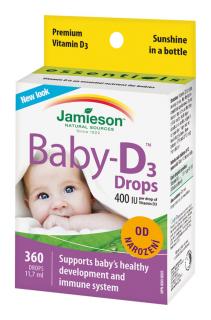 Baby-D™ Vitamín D3 400 IU kvapky