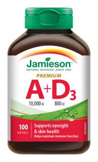 Vitamín A a D Premium 10000 IU/ 800 IU