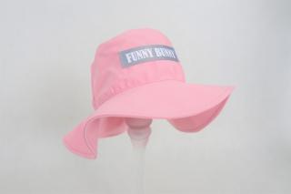 Pískací klobúčik - baby ružová Veľkosť: 50