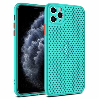 Breath Case silikónový kryt (obal) pre Samsung Galaxy A21s - tyrkysový