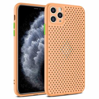 Breath Case silikónový kryt (obal) pre Samsung Galaxy A50 - oranžový