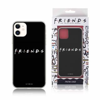FRIENDS silikónový kryt (obal) pre iPhone 12 mini - čierny