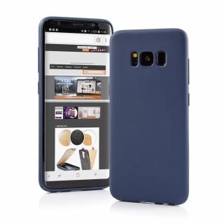Silikónový kryt (obal) Matt pre Samsung Galaxy S10 Lite - modrý