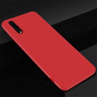 Silikónový kryt (obal) pre Huawei P smart 2019/Honor 10 Lite - red (červený)
