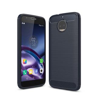 Silikónový kryt (obal) pre Lenovo (Motorola) Moto G5+ (PLUS) - navy blue (tm. modrý)