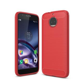 Silikónový kryt (obal) pre Lenovo (Motorola) Moto G5+ (PLUS) - red (červený)