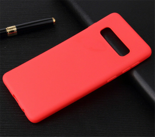 Silikónový kryt (obal) pre Samsung Galaxy M20 - red (červený)