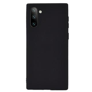 Silikónový kryt (obal) pre Samsung Galaxy Note 10 - black (čierny)