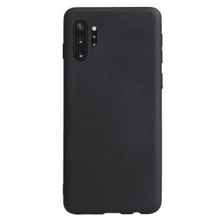 Silikónový kryt (obal) pre Samsung Galaxy Note 10+ (Plus) - black (čierny)