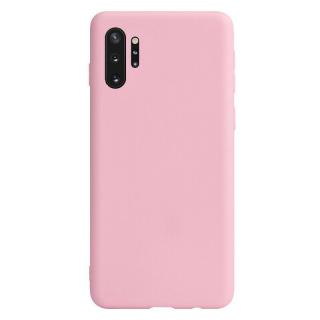 Silikónový kryt (obal) pre Samsung Galaxy Note 10+ (Plus) - pink (ružový)