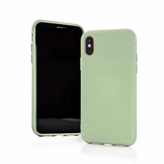 Silikónový kryt (obal) SOFT SILICON pre iPhone 12/12 Pro - zelený