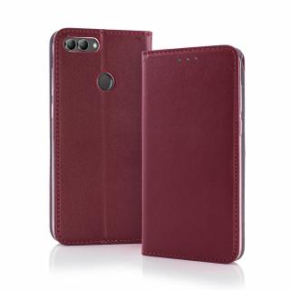 Smart Magnetic flip case (puzdro) pre Samsung Galaxy A21s - bordové