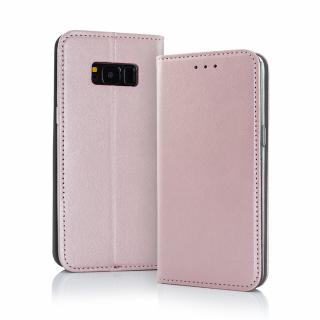 Smart Magnetic flip case (puzdro) pre Samsung Galaxy A21s - ružovo zlaté