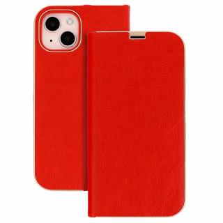 Vennus Kabura flip Case (puzdro) pre Samsung Galaxy S22 - červené - s magnetickým dovieraním