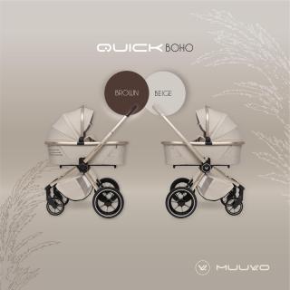 AKCIA bude konciť 3v1 Muuvo Quick BOHO + autosedačka Cybex Aton B2 i-size + Isofix základňa + Darček na výber  Iba u nás Náhradný kočík pri reklamácii…