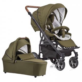 Gesslein F4 Air+ kočík + CF 3 hlboká vanička Akcia Recaro Privia + Smartclick Zadarmo - trojkombinácia varianta: 352352