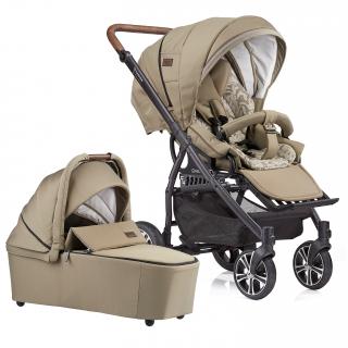 Gesslein F4 Air+ kočík + CF 3 hlboká vanička Akcia Recaro Privia + Smartclick Zadarmo - trojkombinácia varianta: 353353