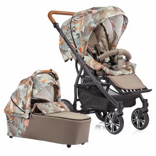 Gesslein F4 Air+ kočík + CF 3 hlboká vanička Akcia Recaro Privia + Smartclick Zadarmo - trojkombinácia varianta: 358358