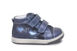 Detské dievčenské topánky Ciciban 771208 mini blue 22